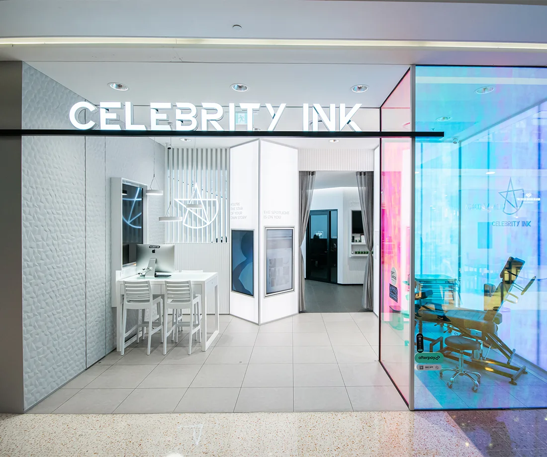Celebrity Ink Tattoo Franchise Shopfront | Tattoo Franchising with Celebrity Ink